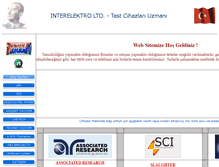 Tablet Screenshot of interelektro.com